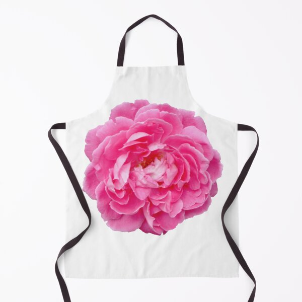 Damask rose. Beautiful Rose damascena Apron